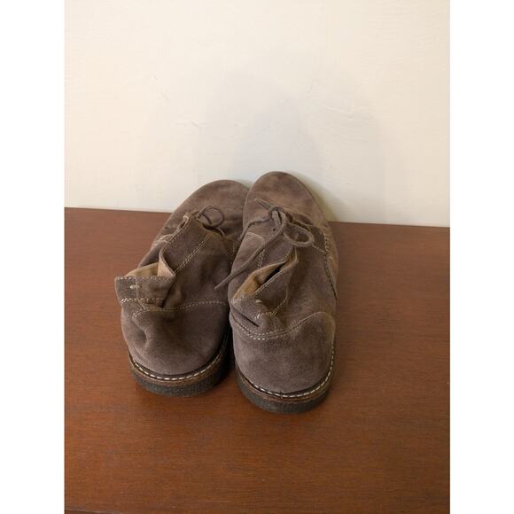 Lucky Brand Men\'s Chukka Ankle Boots Brown Leather Suede Size 9.5 Lace Up main image 5